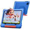 10 inch Kids Tablet, Android 16 Tablet for Kid, Octa-Core Processor, 24GB RAM, 64GB ROM 1TF Card Expandable for Toddler Children